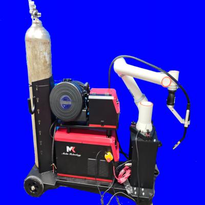 Collaborative robot welding cart